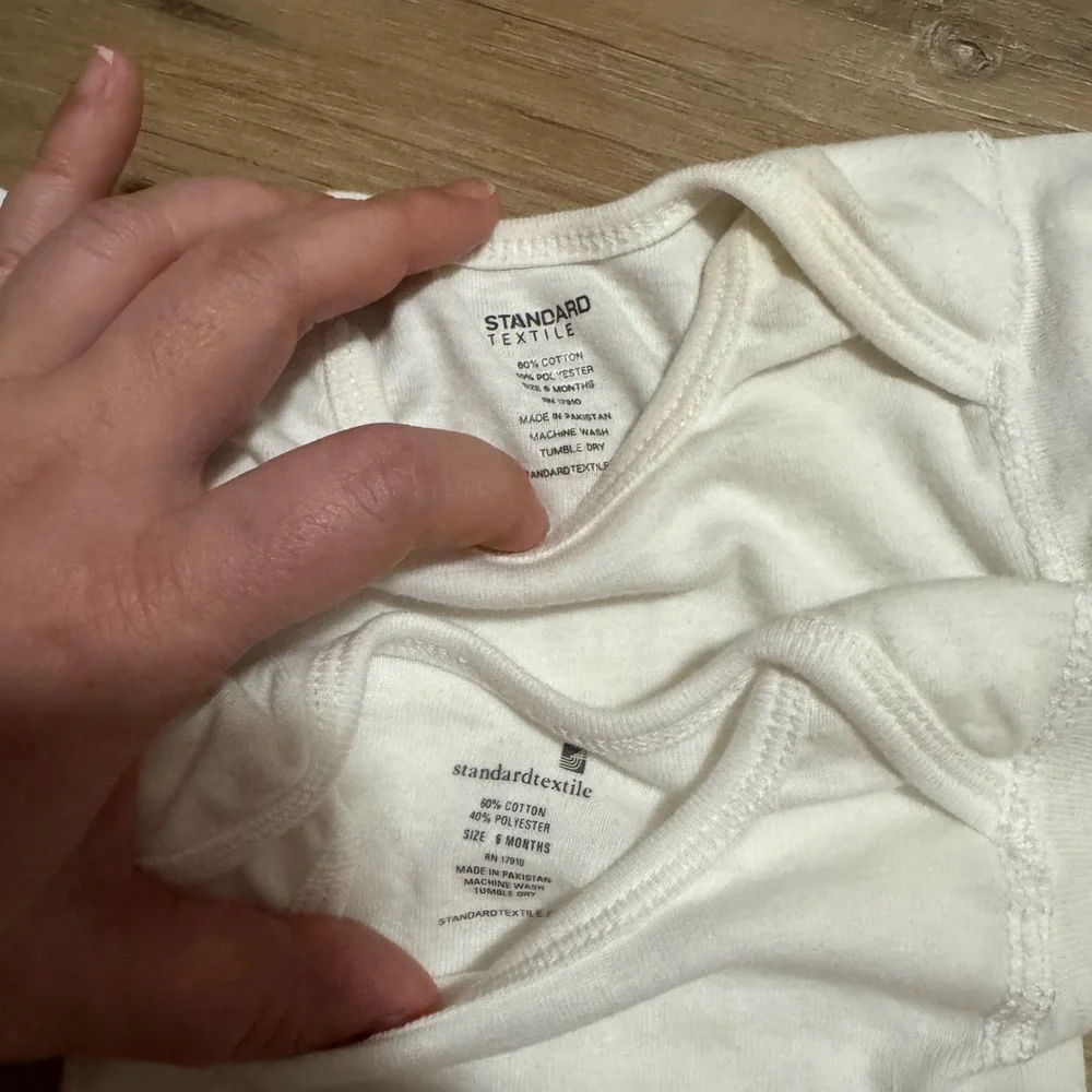 White onesie lot